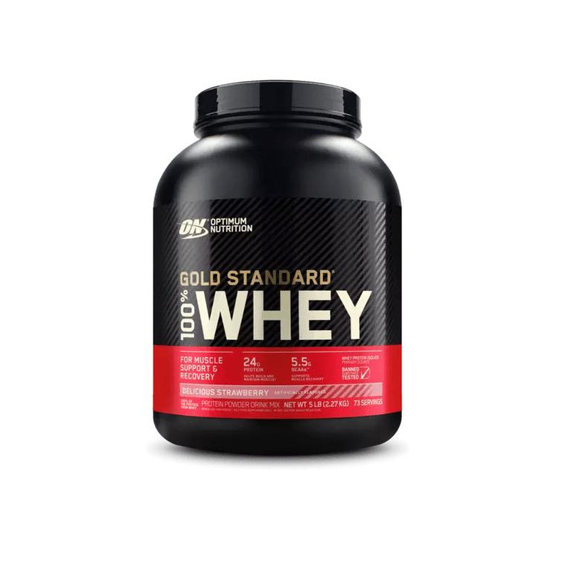 Optimum Nutrition Gold Standard 100 % Whey Protein 5 Lbs