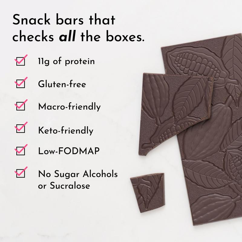 Just Ingredients Protein Snack Bar Chocolate Chip 12 Pack