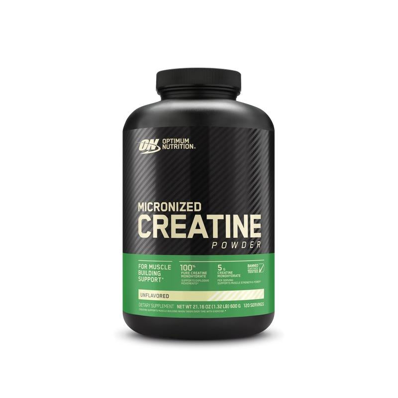 Optimum Nutrition Micronized Creatine Monohydrate Powder 5G Servings 60 Servings Unflavored Keto Friendly Healthcare Fitness Supplement