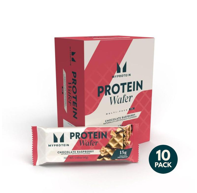 Myprotein Protein Wafer - High-Protein Snack with Milk & Whey Protein Isolates, 15G Protein per Bar