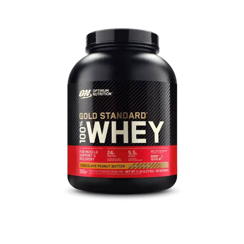 Optimum Nutrition Gold Standard 100 % Whey Protein 5 Lbs