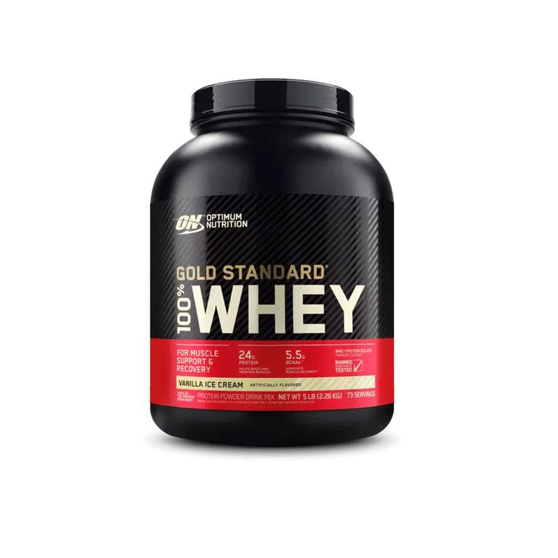 Optimum Nutrition Gold Standard 100 % Whey Protein 5 Lbs