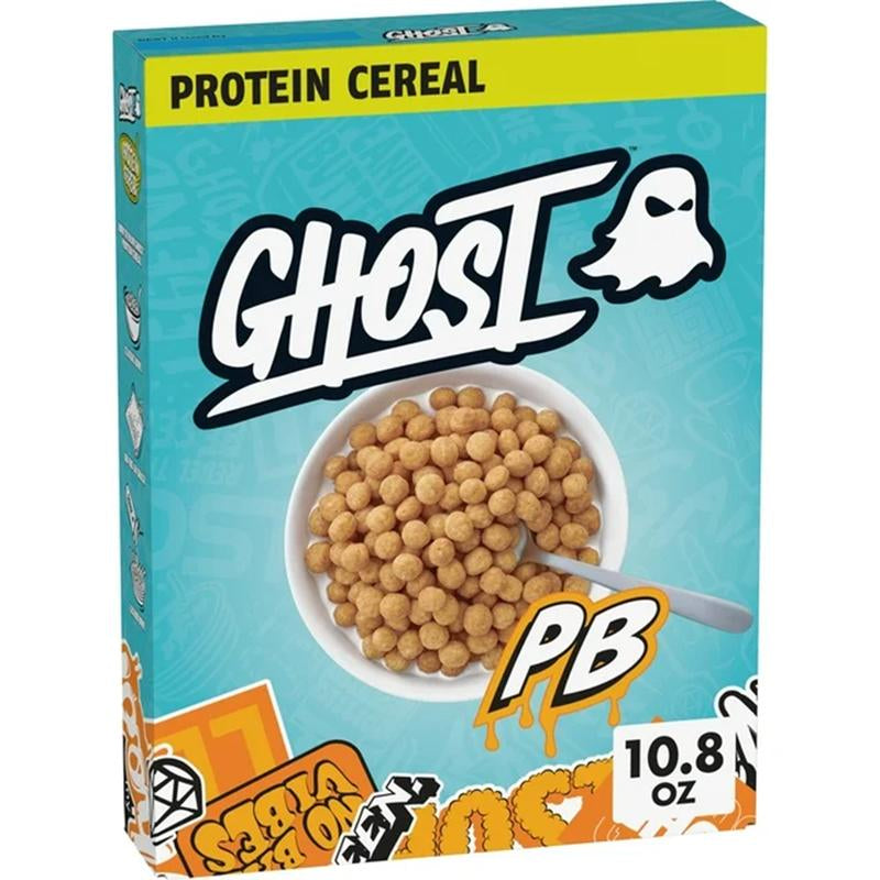 Ghost Protein Cereal - High Protein Cereal with 18G Protein - 10.8Oz Box