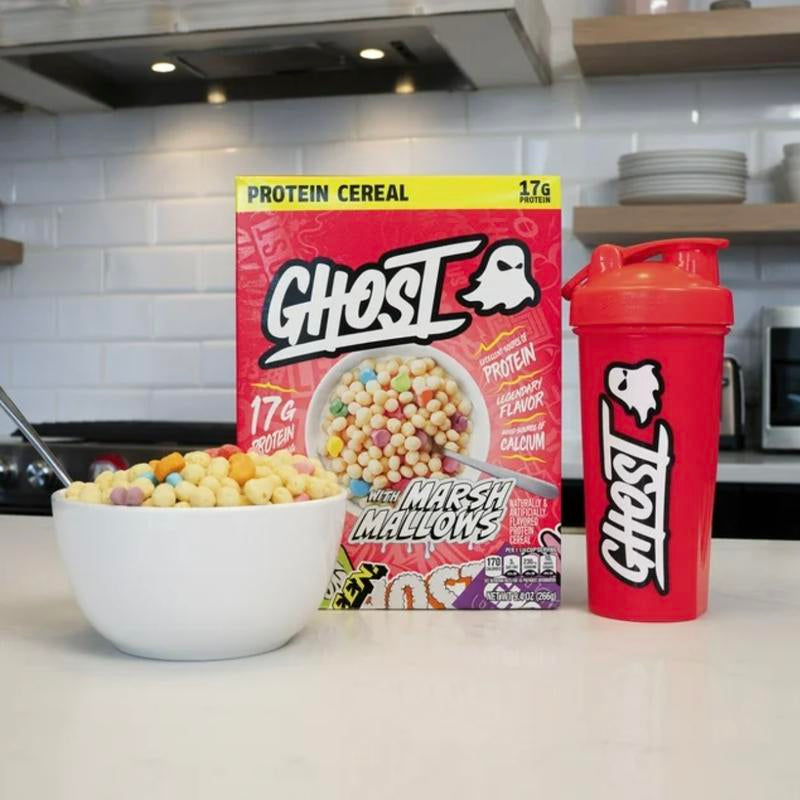 Ghost Protein Cereal - High Protein Cereal with 18G Protein - 10.8Oz Box