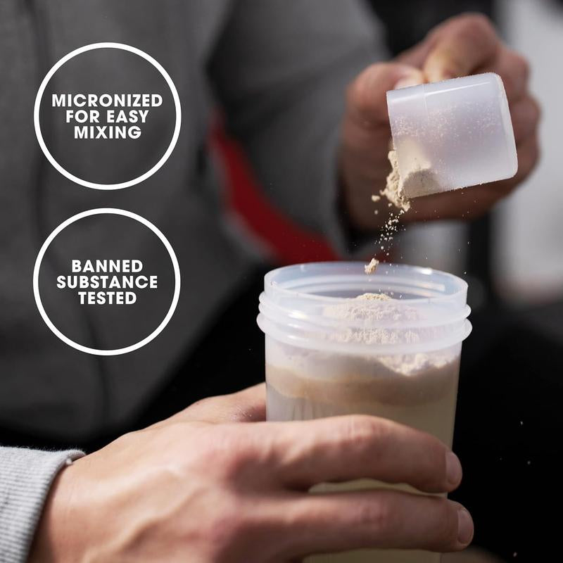 Creatine Powder 60 Srv + Whey 2Lb Optimum Nutrition Vanilla Ice Cream - Bundle