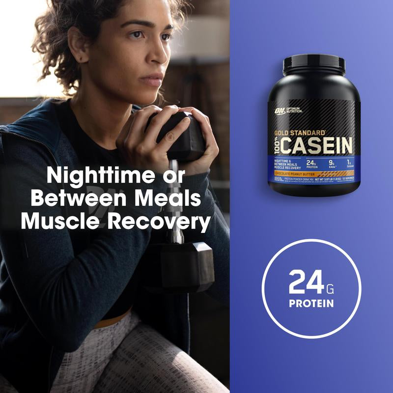 Optimum Nutrition Gold Standard 100% Micellar Casein Protein Powder, 53 Servings Supplement Fitness