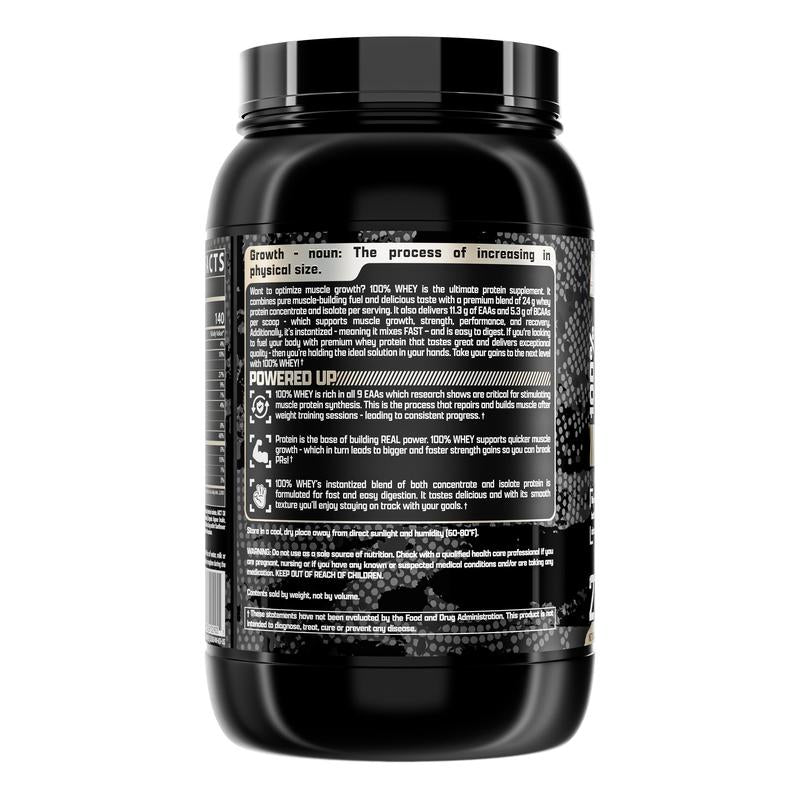 Nutrex Research 100% Whey Protein Powder Supplement