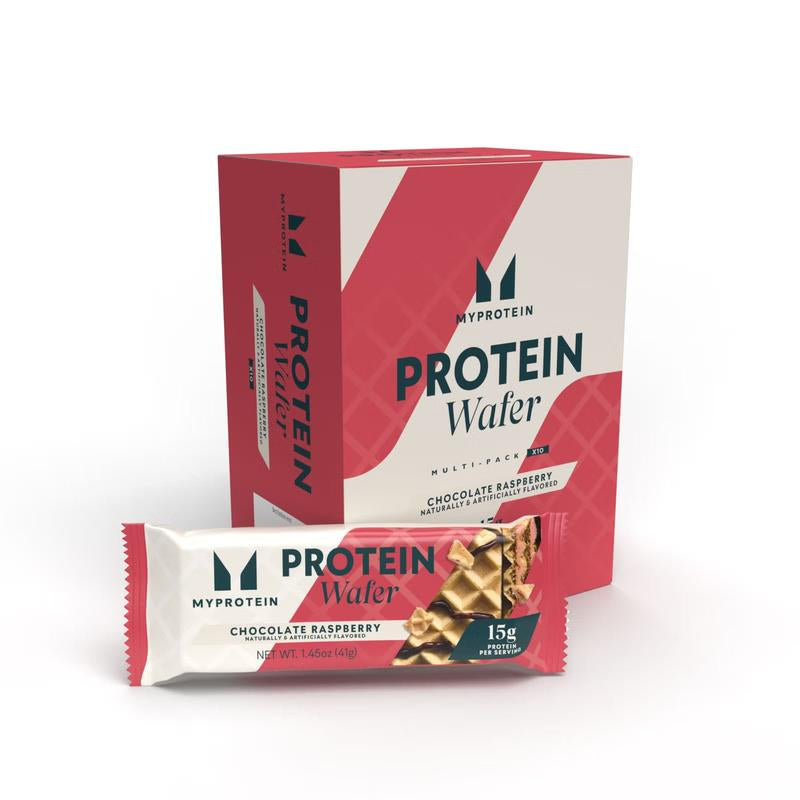 Myprotein Protein Wafers - 10 Pack Box High Protein Snack