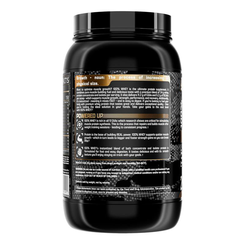 Nutrex Research 100% Whey Protein Powder Supplement