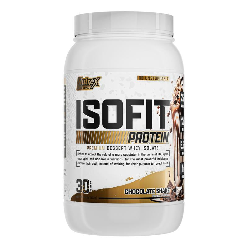 Nutrex Research Isofit Whey Protein Isolate Powder - 100% Whey Isolate Supplement