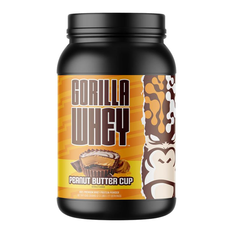 Gorilla Mode Premium Whey Protein - Whey Protein Isolate & Concentrate - Protein Powder for Post Workout Recovery & Meal Replacement (30 Servings)