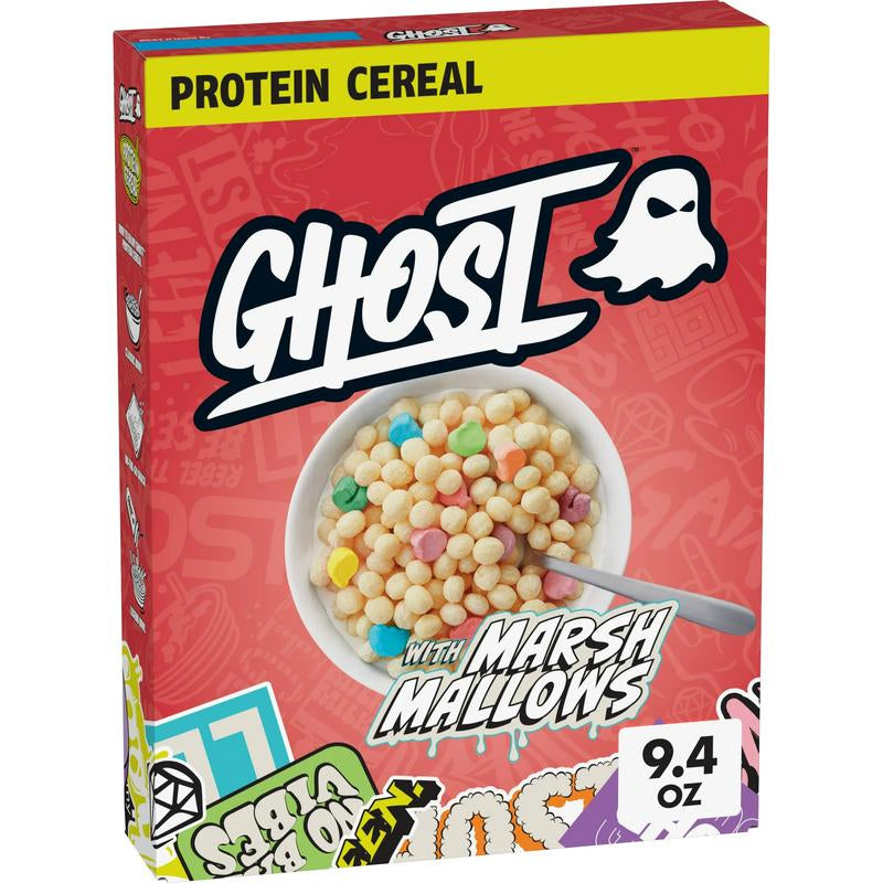 Ghost Protein Cereal - High Protein Cereal with 18G Protein - 10.8Oz Box