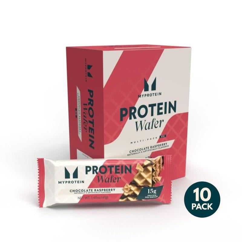 Myprotein Protein Wafer - High-Protein Snack with Milk & Whey Protein Isolates, 15G Protein per Bar