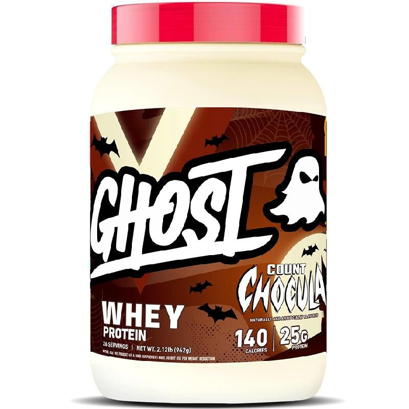 GHOST Whey Protein Powder - 2LB Tub, 25G of Protein - Flavored Isolate, Concentrate & Hydrolyzed Whey Protein Blend - Post Workout Shakes
