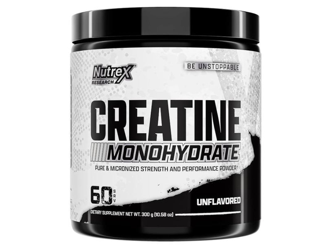 Nutrex Research Creatine Monohydrate Powder Unflavored | 5G Micronized Creatine Powder per Serving | 60 Servings Healthcare Supplement Dietary Fitness Edible Optimum