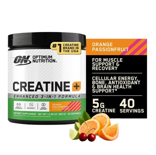 Optimum Nutrition CREATINE + PASSION FRUIT | Vitamin, Dietary, High Potency Supplement, Healthcare, Lean Muscle Booster, Muscle