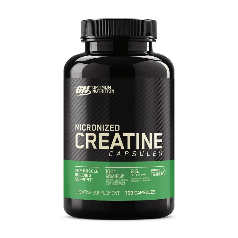 Optimum Nutrition Micronized Creatine Monohydrate Capsules, 2500Mg Healthcare Supplement