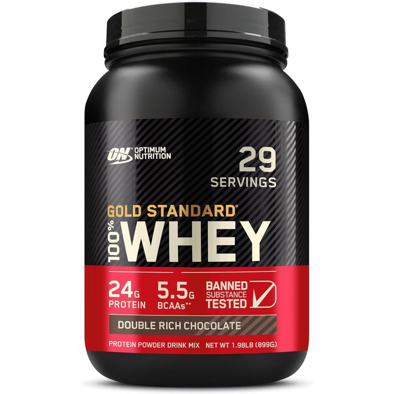 Optimum Nutrition Gold Standard 100% Whey Protein Powder (2Lbs)