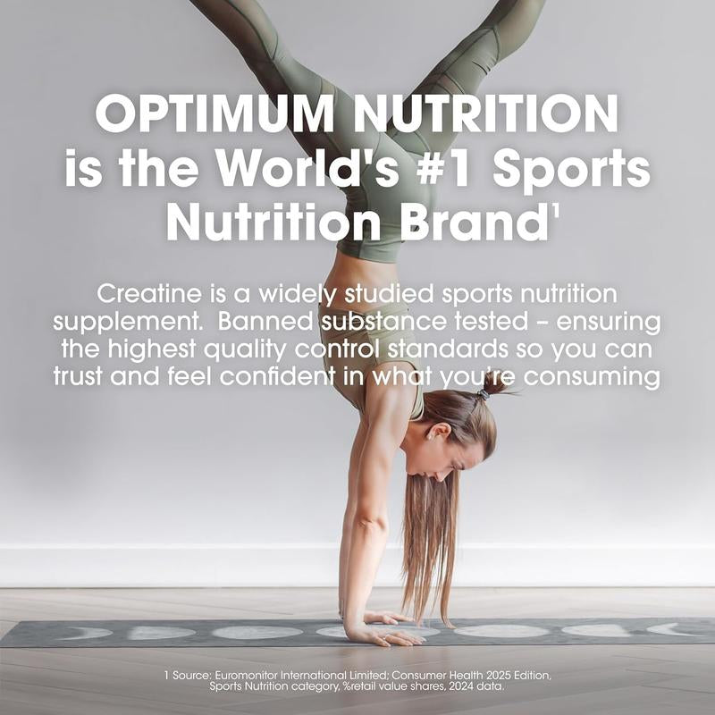 Optimum Nutrition CREATINE+ Bundle | STRAW PEACH & PASSION FRUIT, 0.79 Lbs