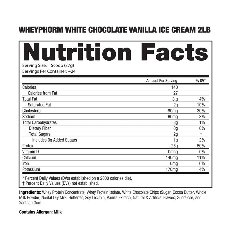 Dragon Pharma WHEYPHORM Whey Protein Blend (2Lbs) Supplement Powder