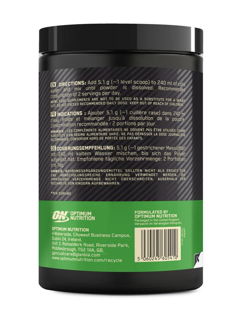 Optimum Nutrition L-Glutamine Muscle Recovery Powder Healthcare Supplement
