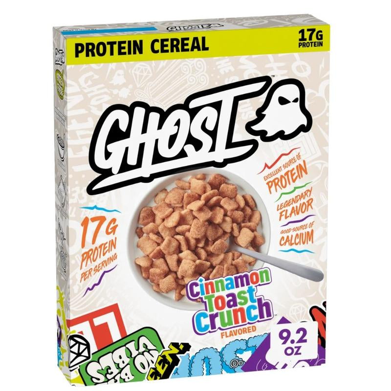 Ghost Protein Cereal - High Protein Cereal with 18G Protein - 10.8Oz Box
