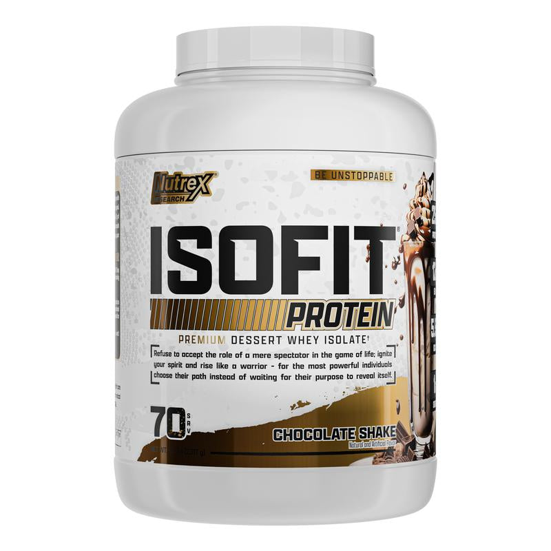 Nutrex Research Isofit Whey Protein Isolate Powder - 100% Whey Isolate Supplement