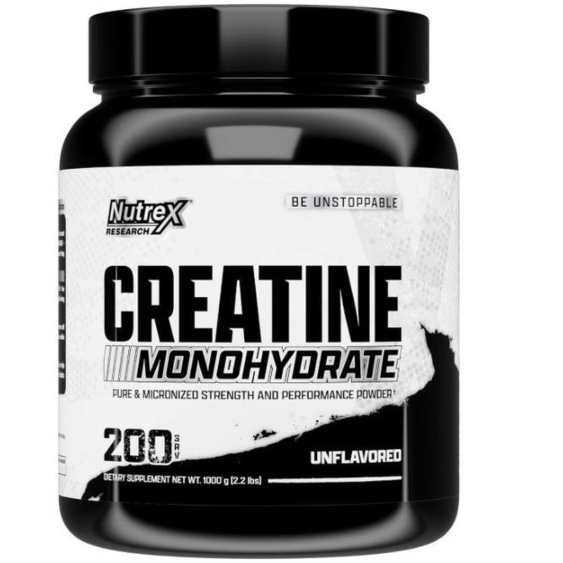 Nutrex Research Creatine Monohydrate Powder Unflavored | 5G Micronized Creatine Powder per Serving | 60 Servings Healthcare Supplement Dietary Fitness Edible Optimum