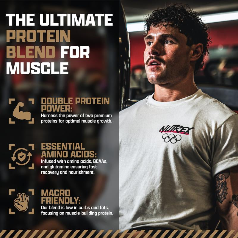 Nutrex Research 100% Whey Protein Powder Supplement 10 Pound with 24G Protein | Perfect for Muscle Building and Recovery