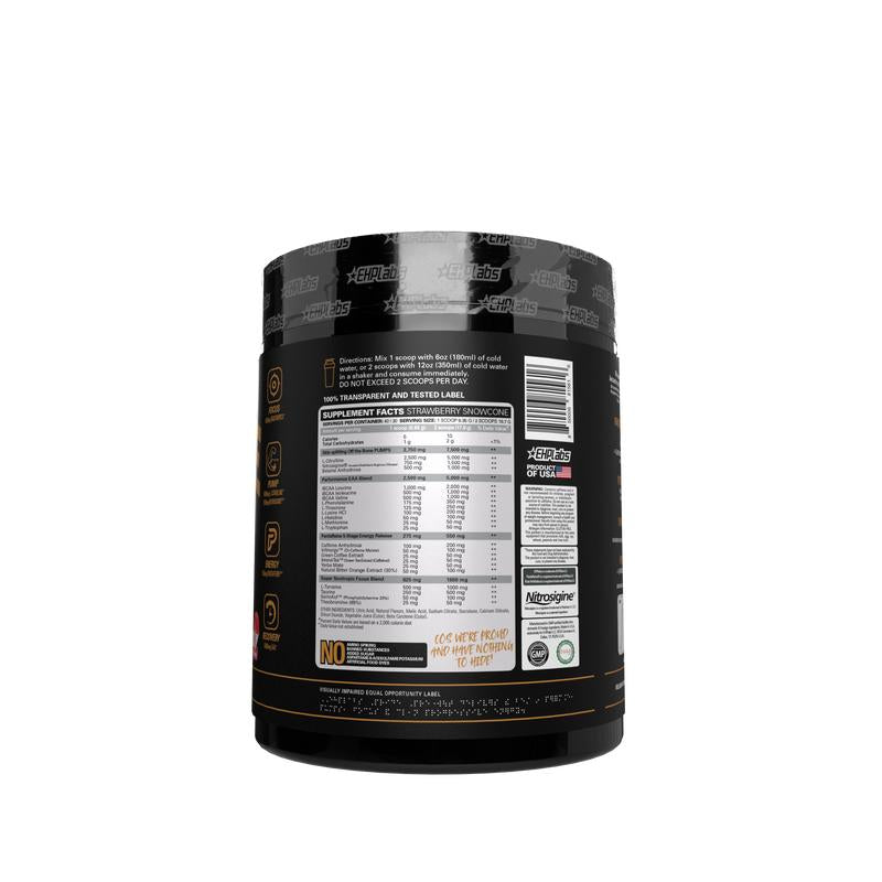 Ehplabs Pride Pre Workout Supplement - Strawberry Snowcone - Caffeine Endurance Healthcare Fitness Dietary Edible Optimum, Pre Workout | New Year New Me