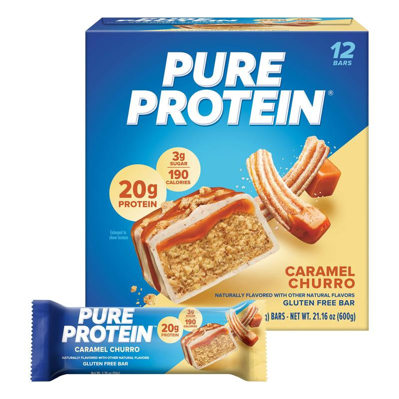 Pure Protein Caramel Churro Protein Bar