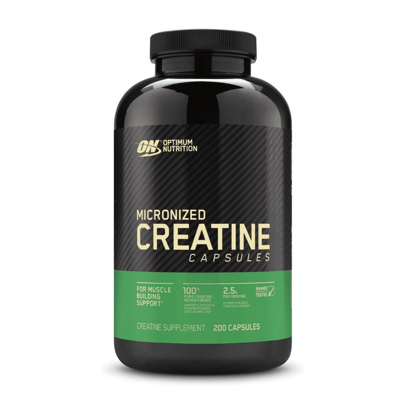 Optimum Nutrition Micronized Creatine Monohydrate Capsules, 2500Mg Healthcare Supplement
