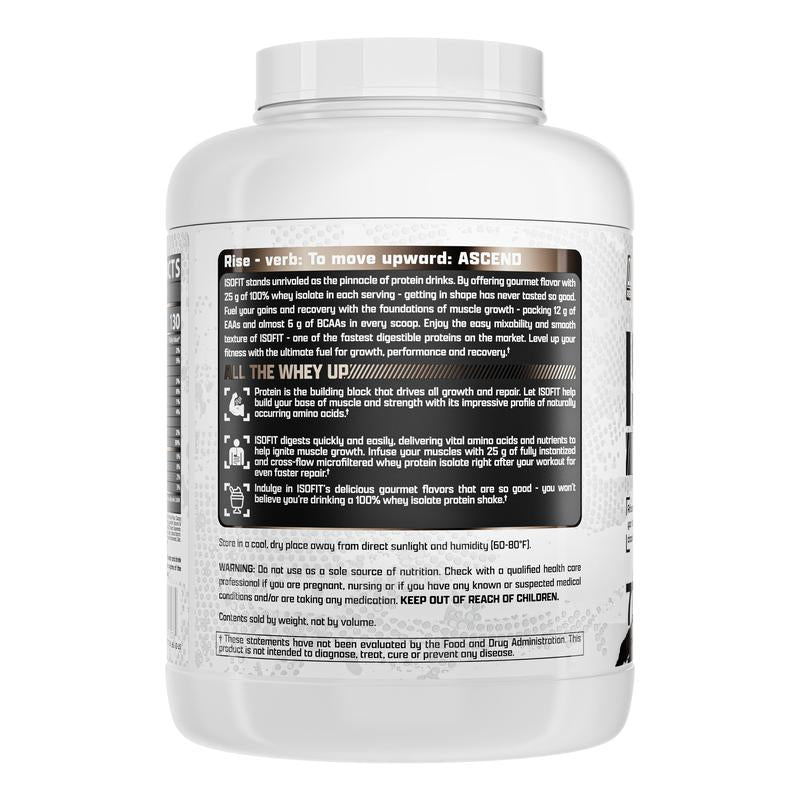 Nutrex Research Isofit Whey Protein Isolate Powder - 100% Whey Isolate Supplement