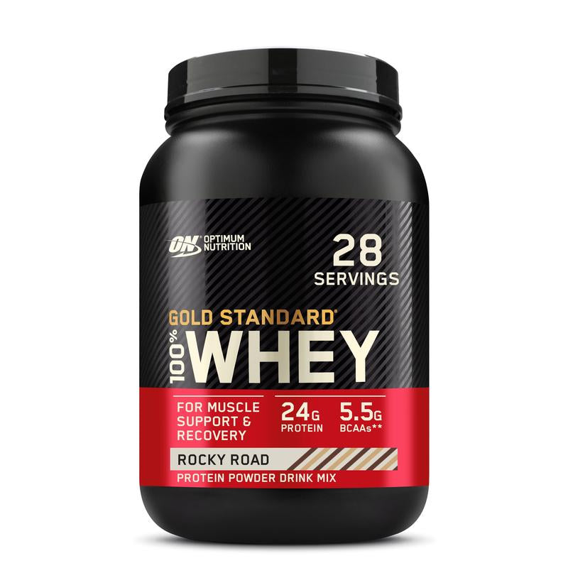 Optimum Nutrition Gold Standard 100% Whey Protein Powder, 2 Lbs Healthcare Fitness