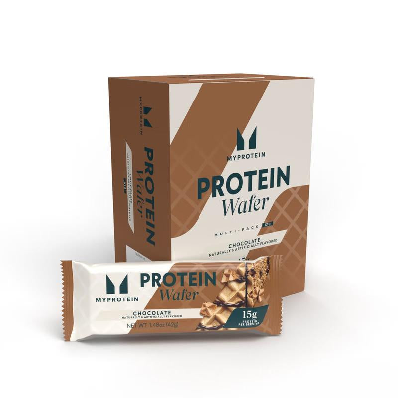 Myprotein Protein Wafers - 10 Pack Box High Protein Snack