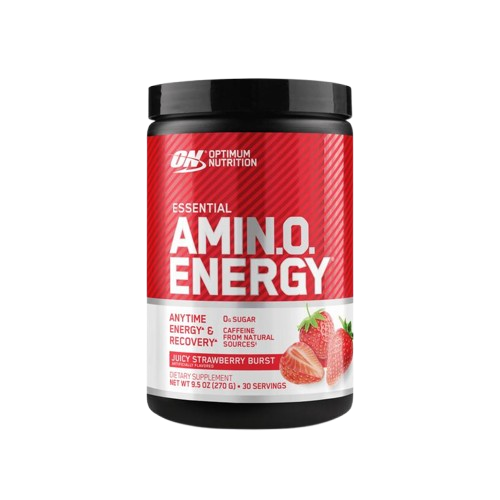 Optimum Nutrition Essential AMIN.O. Energy 30 Servings Supplement Dietary Blue Raspberry Flavor 100Mg Caffeine & 5G Amino Acids for Energy & Muscle Recovery