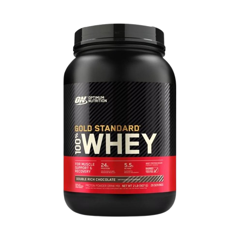 Optimum Nutrition Gold Standard 100% Whey Protein Powder, 2 Lbs Healthcare Fitness