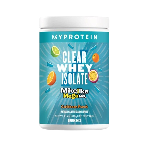 MYPROTEIN Clear Whey MIKE and IKE® Flavors Sour Watermelon Hydrolyzed Whey Protein Isolate 1.16 Lbs 20 Servings Edible Protein Nutrition Supplement Dietary