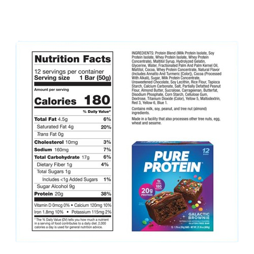 Pure Protein Galactic Brownie Protein Bar